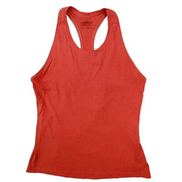 Patagonia Tops - Patagonia Women's Orange Organic Cotton Blend Racerback Tank Top size Large